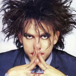 🤔 emoji Robert Smith Telegram sticker 11 of 100