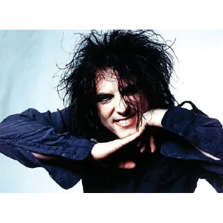 😄 emoji Robert Smith Telegram sticker 9 of 100