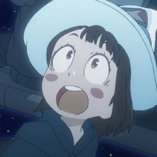 😯 emoji Akko nibbas Telegram sticker 24 of 54