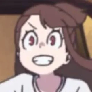 😁 emoji Akko nibbas Telegram sticker 6 of 54