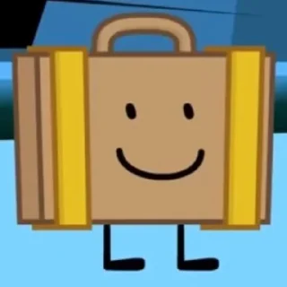 🧳 emoji Suitcase Inanimate Insanity Telegram sticker 23 of 35