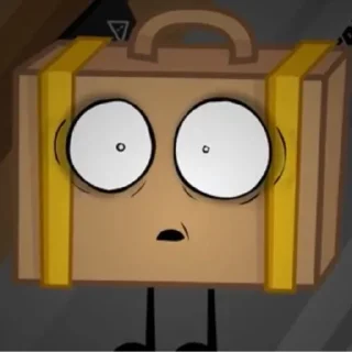 🧳 emoji Suitcase Inanimate Insanity Telegram sticker 14 of 35