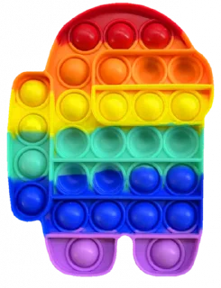 🌈 emoji Pop it *by @GIFSTIKI Telegram sticker 7 of 120