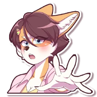 😕 emoji Vanilla Corgi Telegram sticker 24 of 27