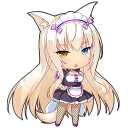 😒 emoji NekoPARA VU edit Telegram sticker 6 of 120