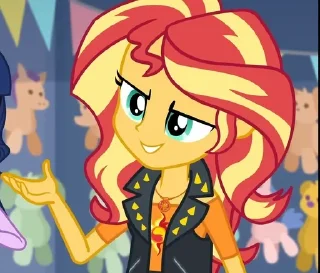 😏 emoji sunset shimmer💫 pt2 Telegram sticker 15 of 120
