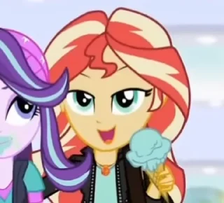 😏 emoji sunset shimmer💫 pt2 Telegram sticker 23 of 120