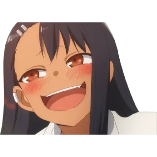😏 emoji Nagatoro Telegram sticker 5 of 36
