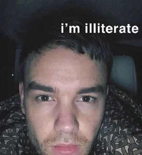 Sticker from yes liam no payne