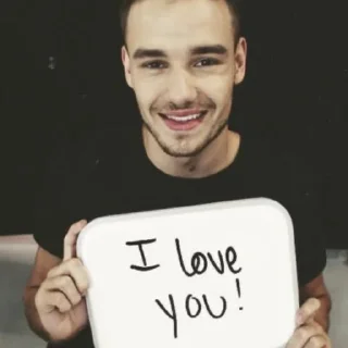 🖤 emoji yes liam no payne Telegram sticker 23 of 41