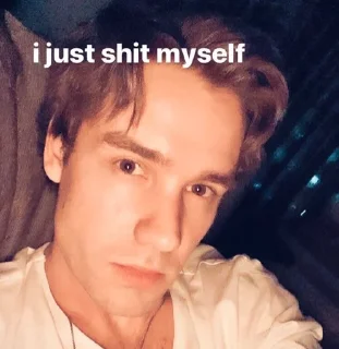 Sticker from yes liam no payne