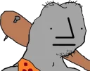 😶 emoji NPC meme Telegram sticker 14 of 14