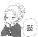 ☺️ emoji because I like you Telegram sticker 16 of 119