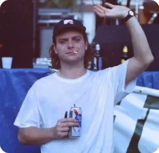 Sticker from Mac Demarco