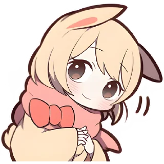 😇 emoji Сладкий зайчик @Nyasticks Telegram sticker 9 of 42