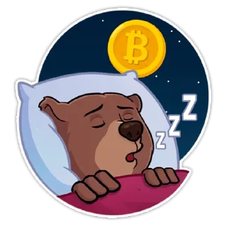 😴 emoji @quotexh Bear Trader Telegram sticker 11 of 21