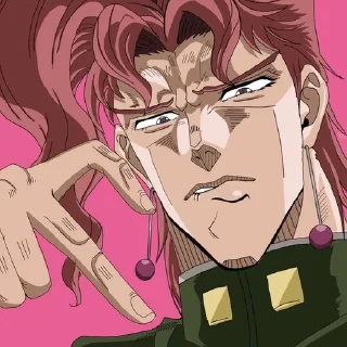 Sticker from JoJo’s Bizarre Adventure