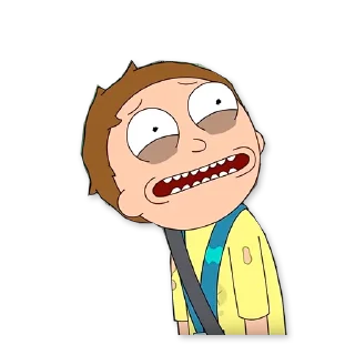 😬 emoji Rick & Morty Telegram sticker 14 of 33