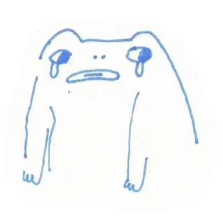 😢 emoji frogs and toads Telegram sticker 9 of 39