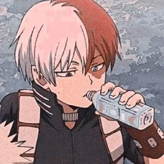 😋 emoji •°Shouto Todoroki°• @anime_sticks Telegram sticker 23 of 35