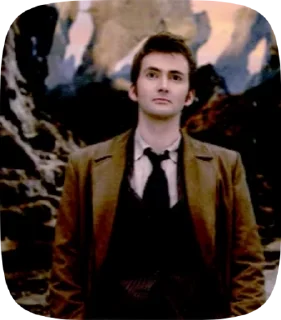 🥹 emoji Doctor Who. Ten. 2.0 Telegram sticker 24 of 50