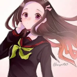 🌸 emoji Незуко 🌸 Камадо Telegram sticker 10 of 18