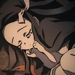 😄 emoji Незуко-чан 🌸 Telegram sticker 15 of 23