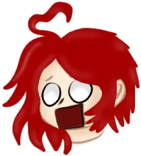 😧 emoji Хто я? -_- Telegram sticker 20 of 20