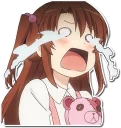 😭 emoji Non Non Biyori Telegram sticker 24 of 58