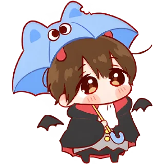 Sticker from Ангел/демон кун @Nyasticks