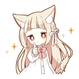 👍 emoji Милашка - @Tg_stickersu Telegram sticker 6 of 40