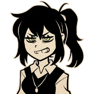 😬 emoji Mrs. Graves Telegram sticker 17 of 18
