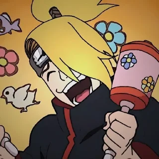 💥 emoji дейдара✨ Telegram sticker 23 of 53