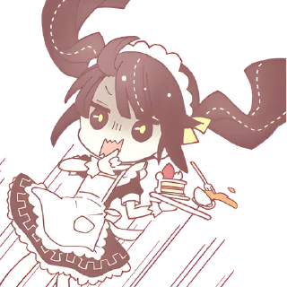 🤟 emoji Милые монстры @Nyasticks Telegram sticker 10 of 41