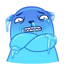 🥶 emoji Colored Cats Telegram sticker 18 of 30