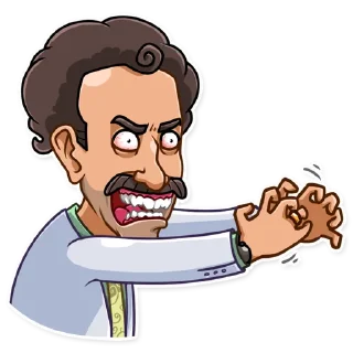 🤬 emoji Borat Sagdiyev Telegram sticker 21 of 30