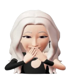 🤭 emoji ЯЛКВМОМ. Telegram sticker 5 of 39