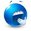 😪 emoji Blue Emoji | @cesdy Telegram sticker 8 of 55