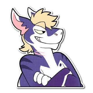 😙 emoji @TVstickers Sharkpack Telegram sticker 8 of 23