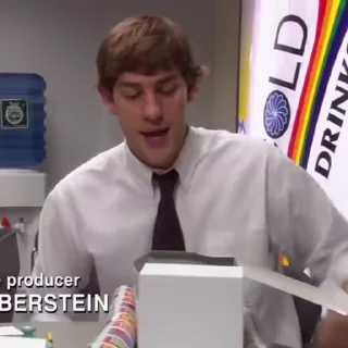 🫖 emoji Jim Halpert @createvety Telegram sticker 17 of 30