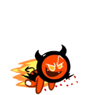😈 emoji Devil Cookie! Telegram sticker 13 of 31