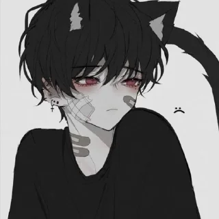 😽 emoji Чёт настроение нету.... Telegram sticker 23 of 116