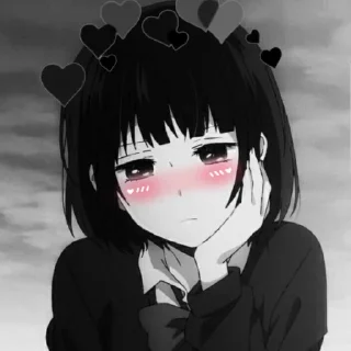 💞 emoji Чёт настроение нету.... Telegram sticker 9 of 116