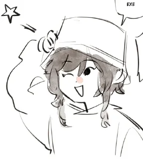 😉 emoji СяовенчикиТ_Т;ХАРТ ТЕ ХАРТ Telegram sticker 11 of 86