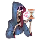 ⌛ emoji Stay Spooky Telegram sticker 16 of 40
