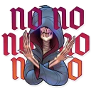 🙅 emoji Stay Spooky Telegram sticker 13 of 40