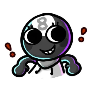 ❕ emoji Dandy's World In-game Stickers Telegram sticker 13 of 43