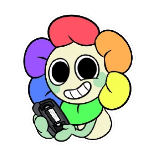 😁 emoji Dandy's World In-game Stickers Telegram sticker 5 of 43