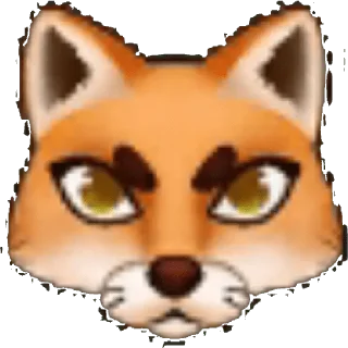 😠 emoji Лиса би лайк||автор: @Dinotireks Telegram sticker 10 of 12