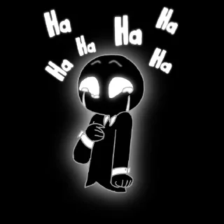 🤣 emoji Тени Telegram sticker 9 of 47